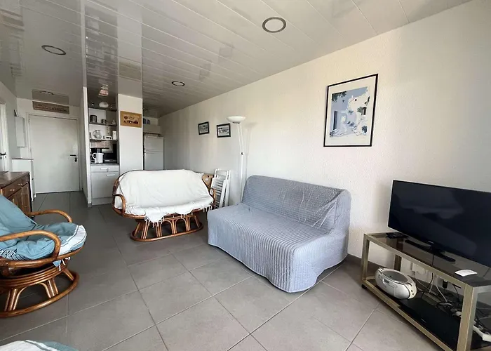 T3 Climatise Avec Vue Sur Et Acces Piscine - Fr-1-308-205 勒拉旺杜